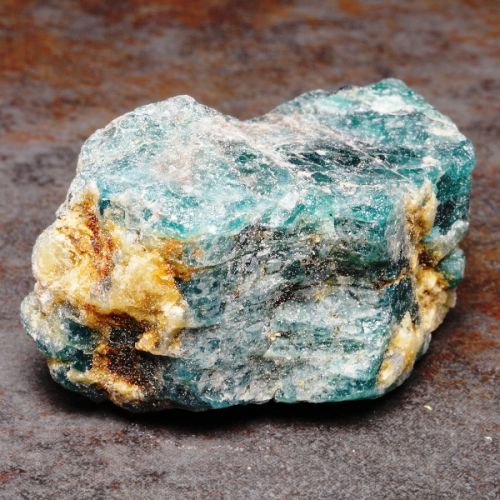 Raw Blue Apatite